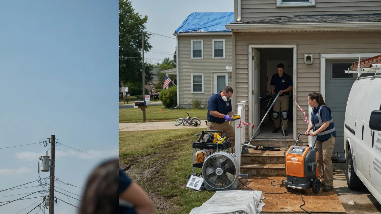 Water Damage Repair in Merom, IN near me